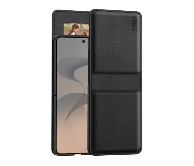 Tech-Protect Wallet do Galaxy Z Flip 8 Black - 1571578 - zdjęcie